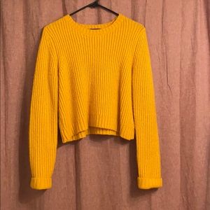 Yellow Forever 21 sweater